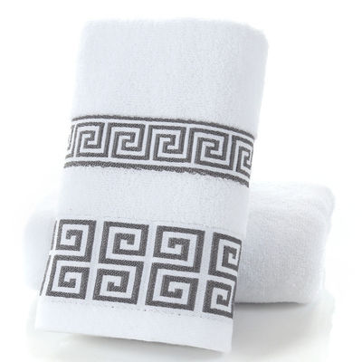 Hotel e Casa Retângulo 32S Toalha de bordado de algodão Jacquard em conjunto de design personalizado