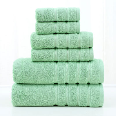 Conjunto de toalha de algodão extra grande para hotel Home Spa 6 peças/conjunto