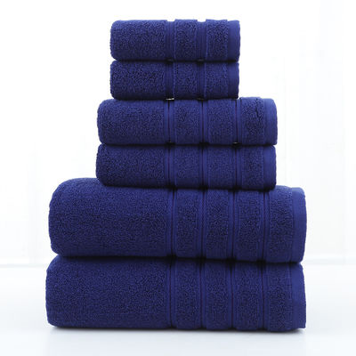 Conjunto de toalha de algodão extra grande para hotel Home Spa 6 peças/conjunto