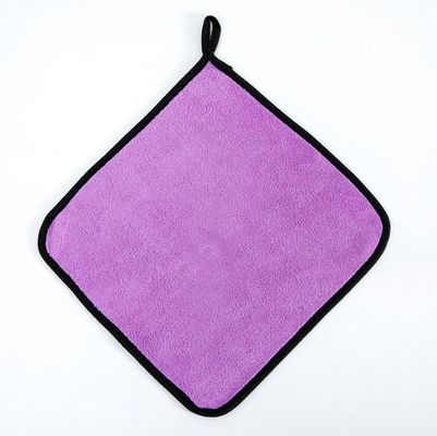 Toalha de microfibra super absorvente para secagem e remoção de maquiagem de automóveis padrão esportivo