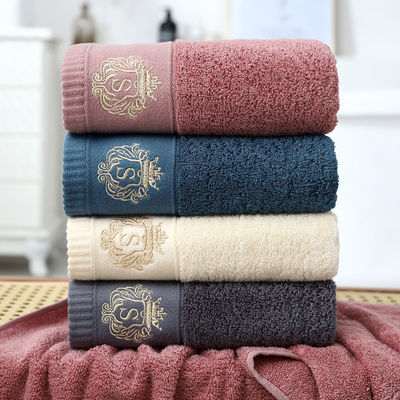 Todas as idades toalha de banho de fibra de bambu macia perfeita para limpeza facial e alta absorção