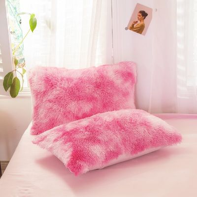 Densidade de tecido 173 * 118 Coloured 4-Piece Mink Crystal Milk Rabbit Velvet Bedding Set