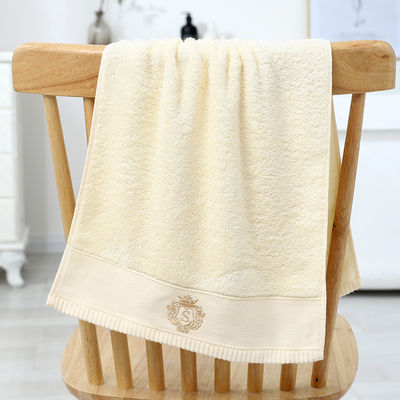 Todas as idades toalha de banho de fibra de bambu macia perfeita para limpeza facial e alta absorção