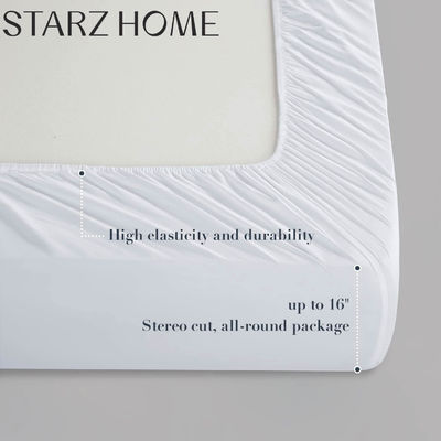 Consolator Set 100% Tencel Plain 4PCS Set de lençóis para uma experiência de cama luxuosa