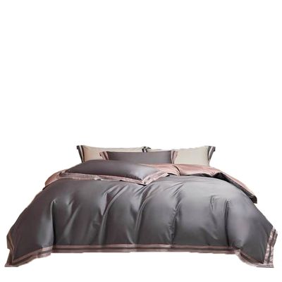 Mercury Home Textile 80s 400TC Set de roupa de cama Alta meticulosa algodão King Size lençóis de cama