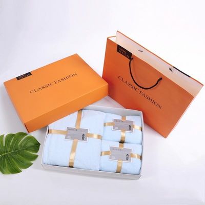 Conjunto de luxo à prova de crianças 3 em 1 Conjunto de toalhas de banho de design de hotel de lã de coral