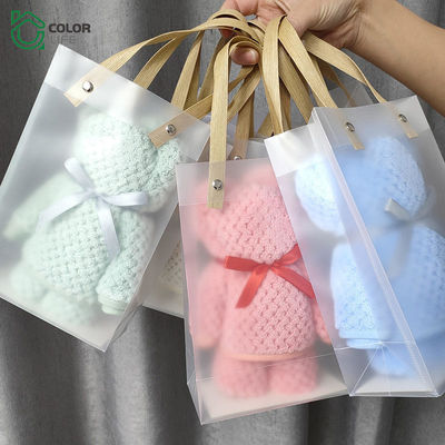 Melhor Presente Marca Privada Duche de Urso Bonito Microfibra Soft Gift Sets Toalhas Faciais 35*75cm