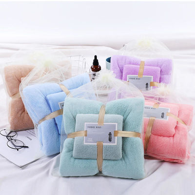 3Pcs Toalha de Banho Super Forte Absorção de Água para Casa Hotel Souvenirs de Casamento