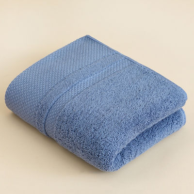 Logotipo personalizado Toalhas de algodão longas para hotéis suaves absorventes e flexíveis