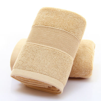 Home Hotel Spa Ect 35*35cm Logo bordado Toalha de algodão Branco Totalmente de algodão Absorvente