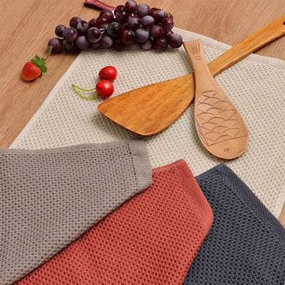 Toalhas de cozinha de algodão a granel de várias cores em QUICK-DRY com Super Absorvente