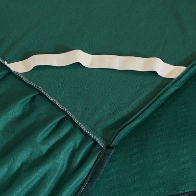 Rótulo de bordados de luxo Confortável Quilt de casamento Set de roupa de cama com preenchimento de algodão