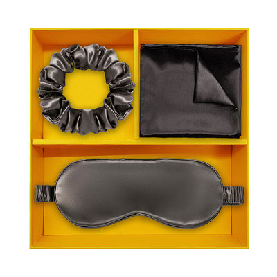Luxo personalizado Scrunchies cabelo de seda e almofada conjunto perfeito para a sua rotina de beleza