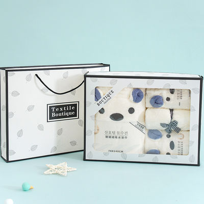 Toalha de banho personalizada de 4 peças para secagem rápida e banho de luxo