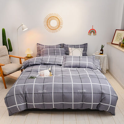 Casa Quente Aconchegante Luxo Respirável Super Maciço Acessório 4 Peças Set de Lençóis de Cama