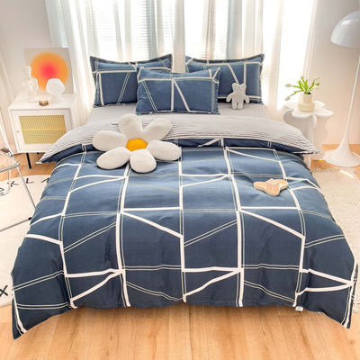 Casa Quente Aconchegante Luxo Respirável Super Maciço Acessório 4 Peças Set de Lençóis de Cama