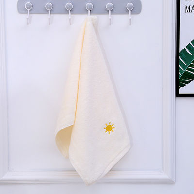 Toalha de algodão para homens mulheres Toalhas suaves espessadas COLOR SOLID