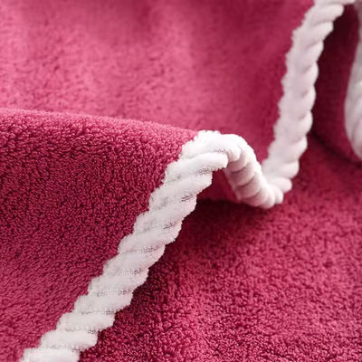 Toalha 3D Urso de Morango Toalha de Banho Linho de Coral Toalha de Banho Absorvente Suave para Crianças
