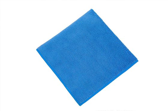 Soluções de limpeza sustentáveis 40x40 Relógio de limpeza de microfibra colorido com detalhes do carro
