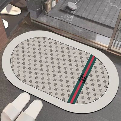 Tapete de banho de cor não escorregadia Super absorvente resistente a manchas