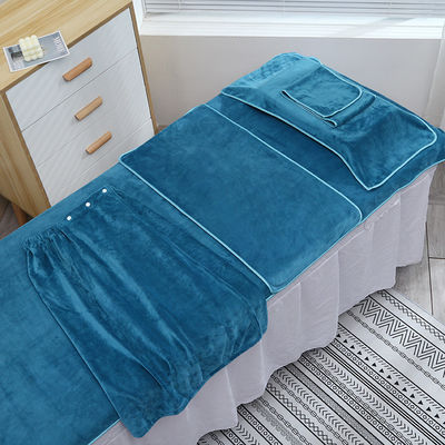 Toalha de banho de microfibra de 5 peças perfeita para limpeza facial e tratamento de spa de luxo