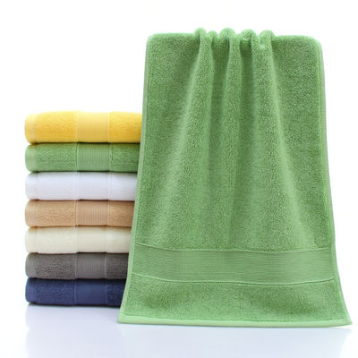 Todos os grupos etários 100% algodão Toalha de limpeza facial personalizada 35*35/35*75/70*140cm