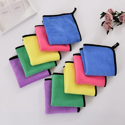 Toalha de lavagem de carro Coral Veludo Limpeza absorvente Rag Microfibra Toalha de carro Custom 30 * 30cm