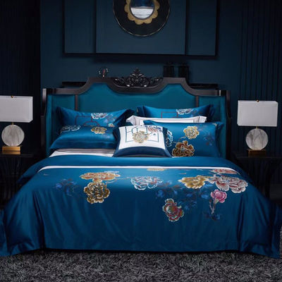 120 Contagem de tecidos Consolador Conjuntos de roupa de cama Vantagem Lantejas de seda Conjuntos de cobertor Conjuntos de roupa de cama