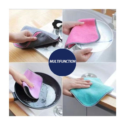 Toalha de cozinha retangular personalizável Material de microfibra absorvente e não derramante