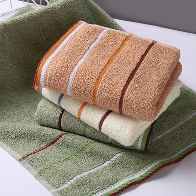 Toalha de algodão puro absorvente espessado doce simples presente doméstico toalha facial de algodão
