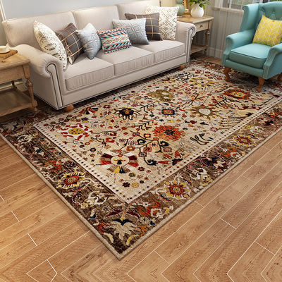 Custom Large Carpet Distressed Design BNão derramamento Easy Care Mat Animal estilo de impressão