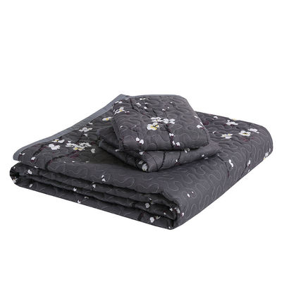 100% poliéster Patchwork Quilt Set 3 peças Set de roupa de cama com mantel e lençóis