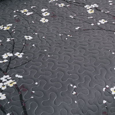 100% poliéster Patchwork Quilt Set 3 peças Set de roupa de cama com mantel e lençóis