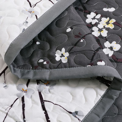 100% poliéster Patchwork Quilt Set 3 peças Set de roupa de cama com mantel e lençóis