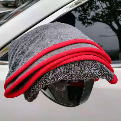Logotipo personalizado 700-1300gm Microfibra Torcida Loop Toalha de Lavar para Limpeza de Automóveis