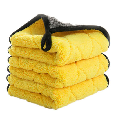 Toalha de limpeza de carro Toalha de janela Super suave Velocidade de coral não-lint para Home Hotel Spa