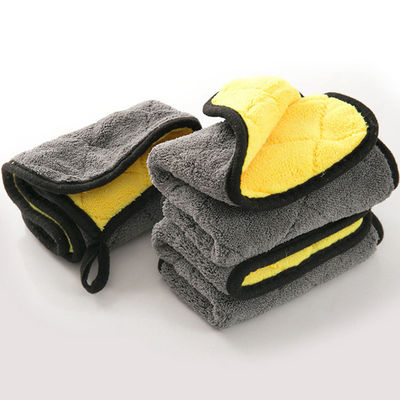 Toalha de limpeza de carro Toalha de janela Super suave Velocidade de coral não-lint para Home Hotel Spa