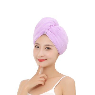 Desenhos de Impressão Personalizados Microfibra Elástica Turban Toalha de Envolvimento para Secagem de Chuveiro