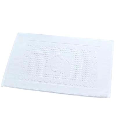 Tapete antiderrapante para banheiro de hotel algodão puro para banho tapete absorvente para pés lavável para casa