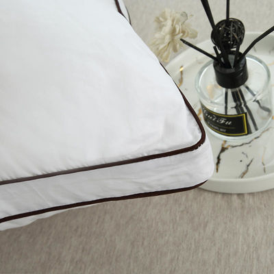 Núcleo de almofada de algodão de seda tridimensional para proteção do pescoço de alta resistência do hotel