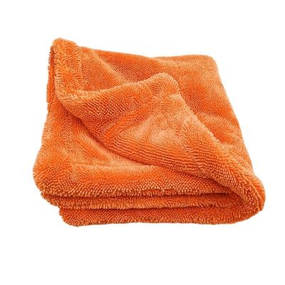 Tecnologia de colocação de cores personalizadas Toalhas de microfibra de plush twist para secagem de assentos de carro