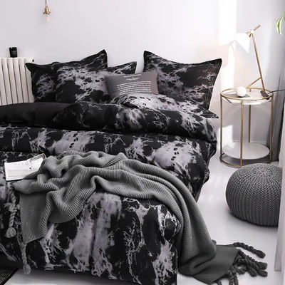 Conforto e estilo personalizados Logotipo personalizado King Bedding Set para designers de moda modernos