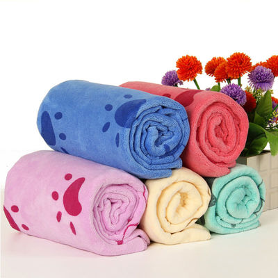 Home/Hotel Coral Fleece Soft Towel Set Microfibra Urso Impressão Toalha de Banho 3 peças