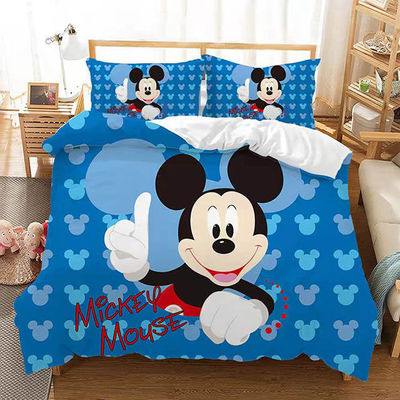 Personalização 400TC Impressão 3D Políester algodão cama conjuntos em 200 * 200 densidade de tecido