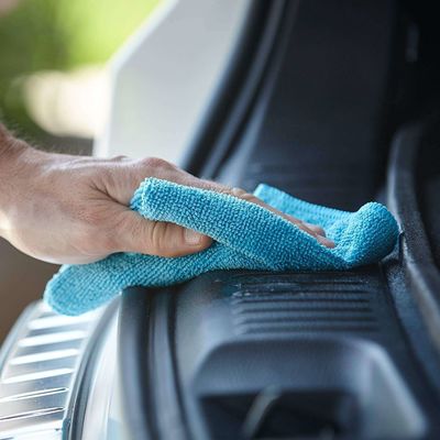 Toalha de limpeza de microfibra personalizada para carro de tamanho doméstico
