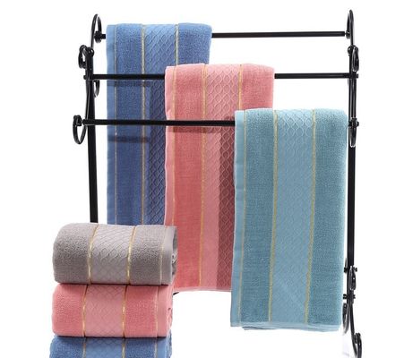 Toalha de limpeza facial de algodão 100% de alta absorção para casa/hotel/desporto/viagem/presente
