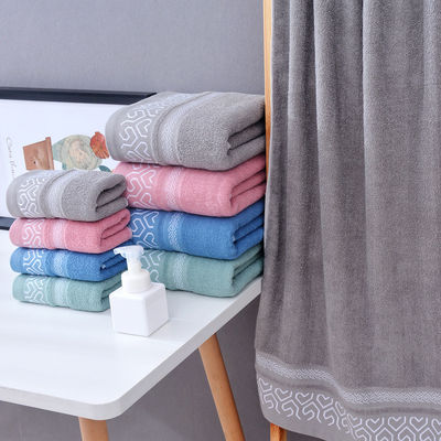 Toalhas de casa de banho Suave Toalha de uso doméstico personalizada Toalha facial Sustentável