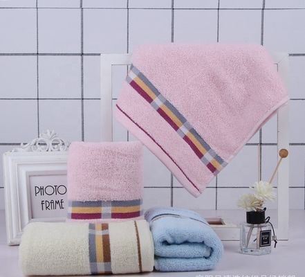 Toalhas de algodão absorvente personalizáveis para todas as idades em casa e hotéis Logotipo personalizado
