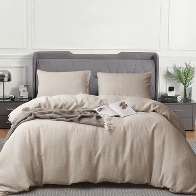 Sustentável 100% natural Linho puro de Linho de cânhamo 170 Gsm Linho de cobertor de cobertor de cama