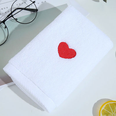 Toalha de limpeza facial bordada para limpeza facial suave e refrescante